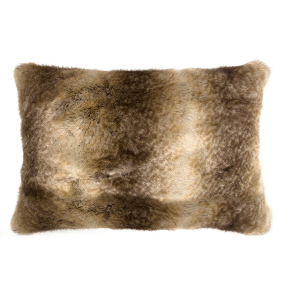 Furnishings * | Evelyne Prelonge Faux Fur Cushion Monaco 40X60Cm Less Expensive