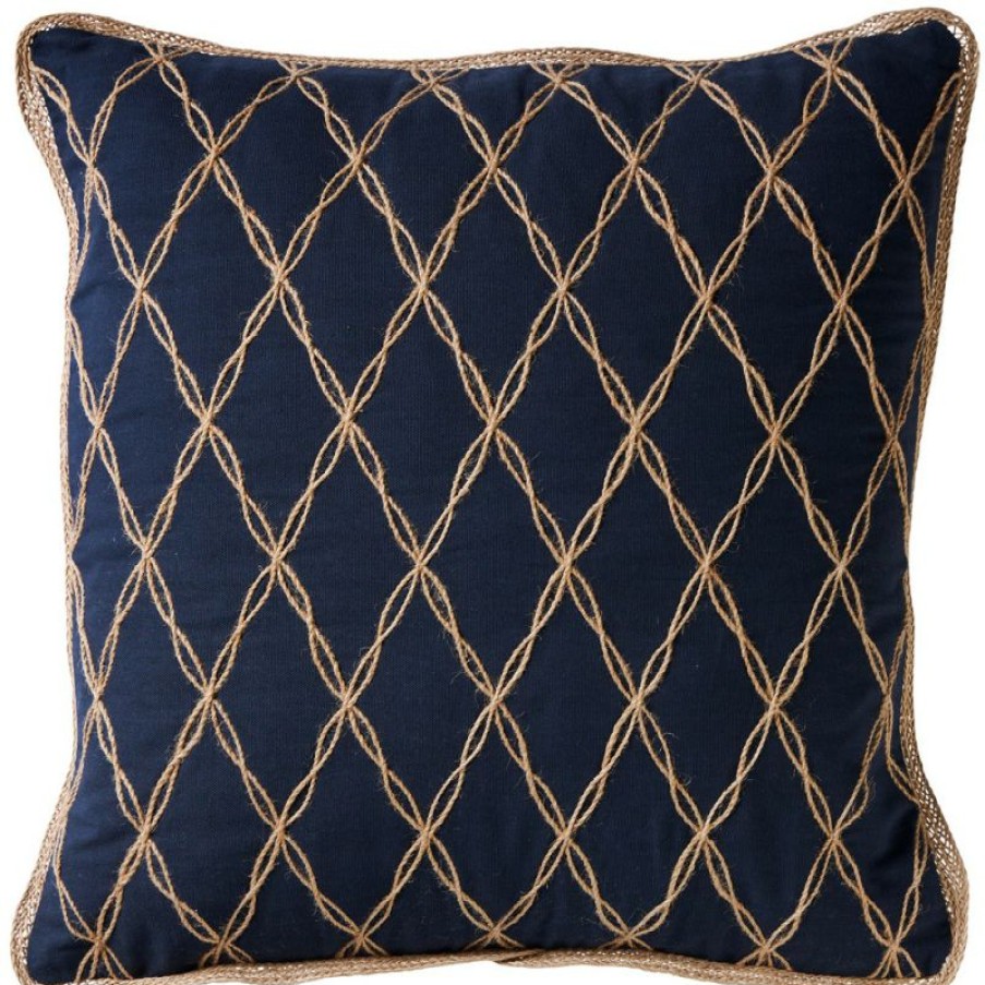 Furnishings * | Paloma Newport Lattice Cushion 50X50Cm Clearance