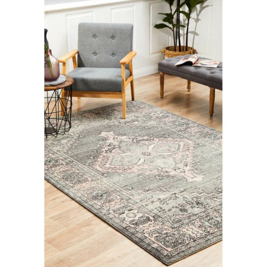 Furnishings * | Tapete Rug Avenue Rug Dark Grey 230X160Cm Fire Sale