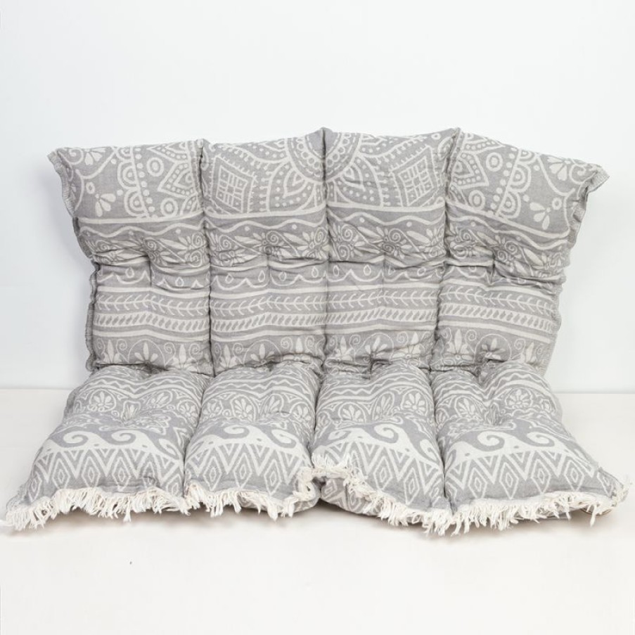 Furnishings * | Aelia Anna Pillow Elliniko Grey 85X85Cm Store