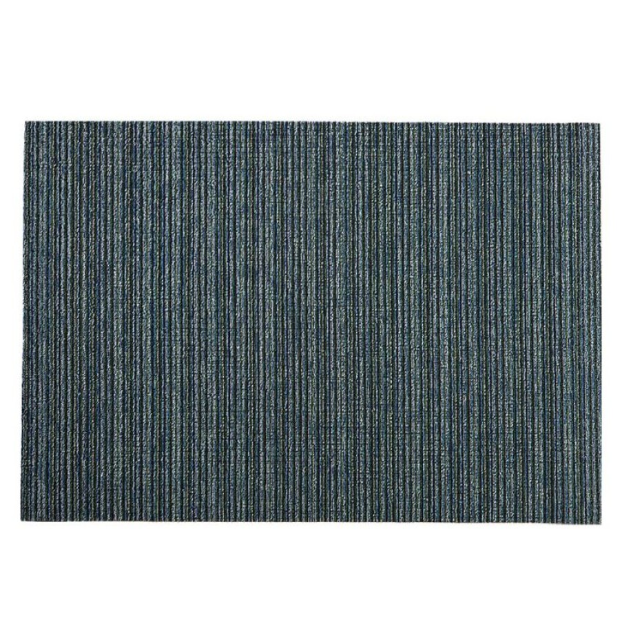 Furnishings * | Chilewich Skinny Stripe Indoor/Outdoor Doormat Forest Simple Drawing