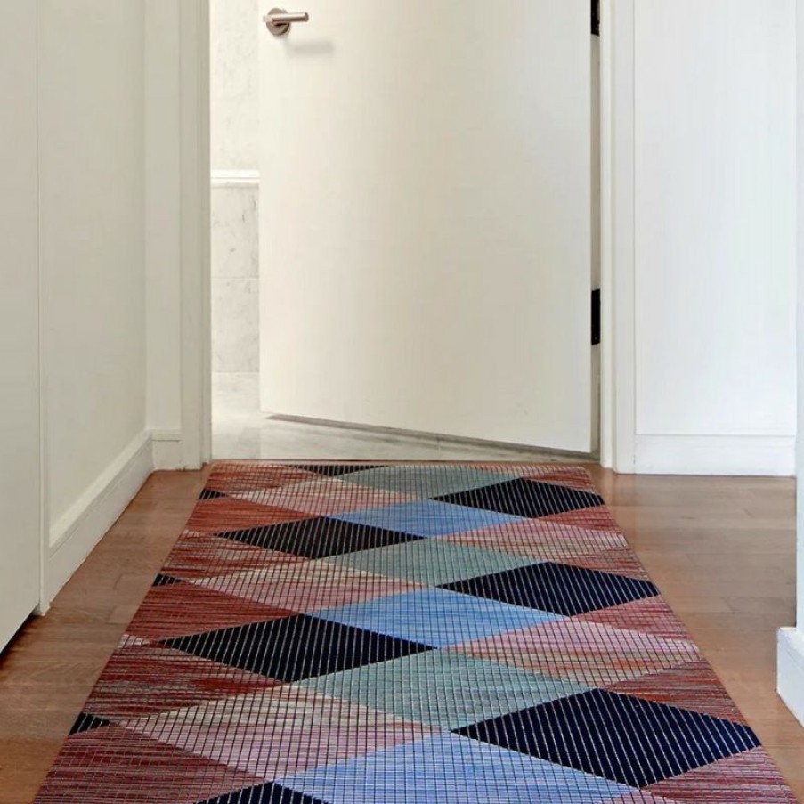 Furnishings * | Chilewich Signal Woven Floor Mat Twilight 59X92Cm Shop