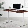 Furnishings * | Home Office Design Table With Riser With Height Adj 140Cm At Low Price