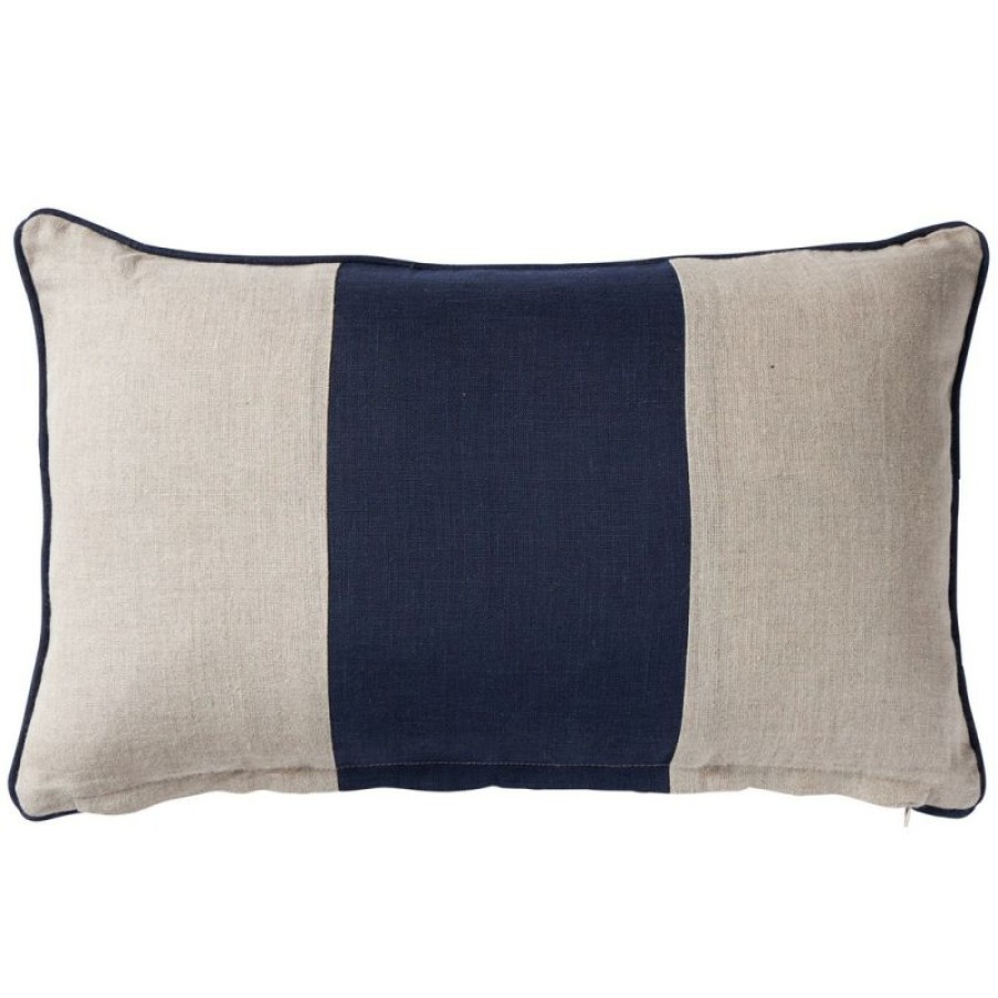 Furnishings * | Paloma Linen Laguna Stripes Cushion 30X50Cm Cheaper